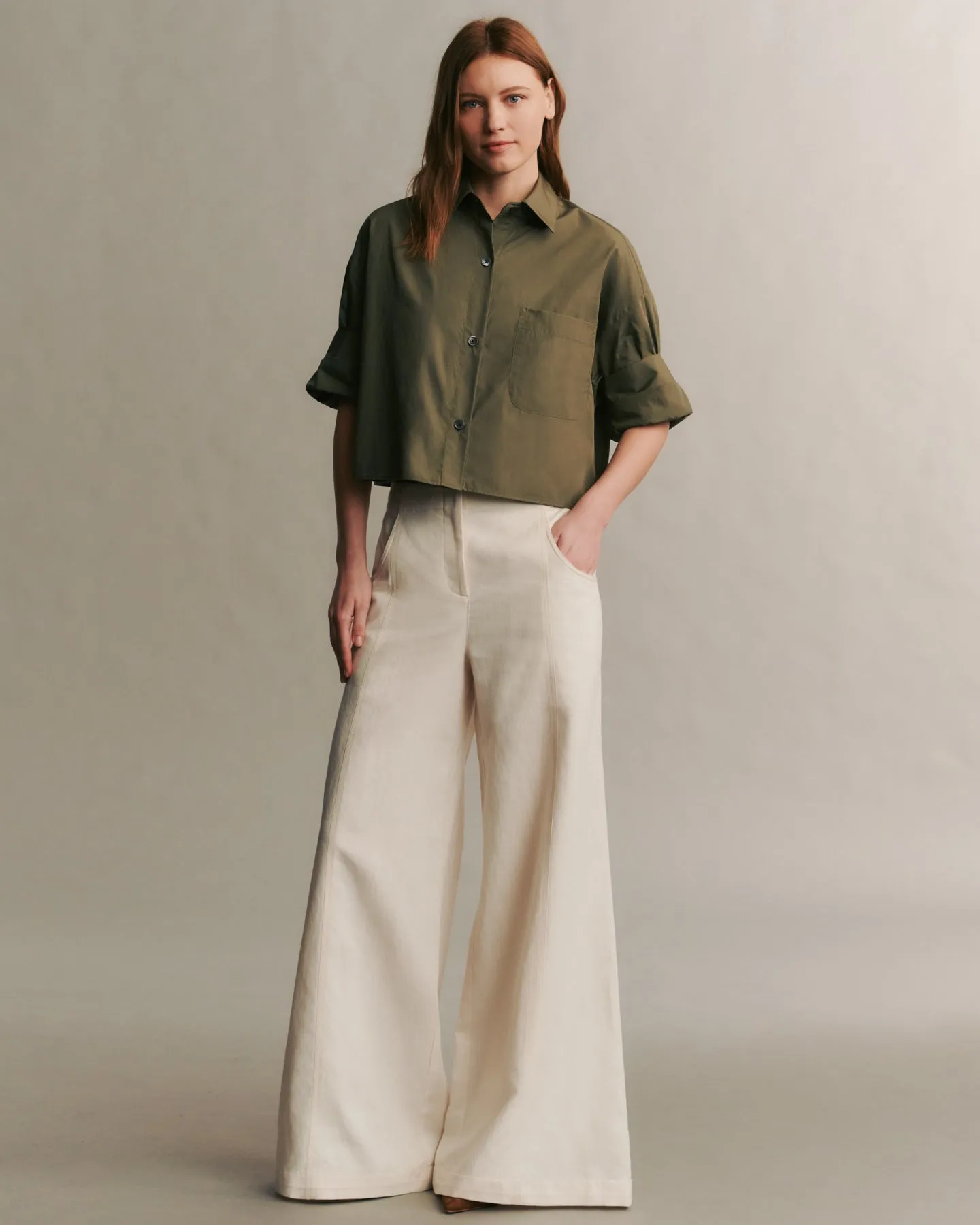 Demie Pant in linen cotton