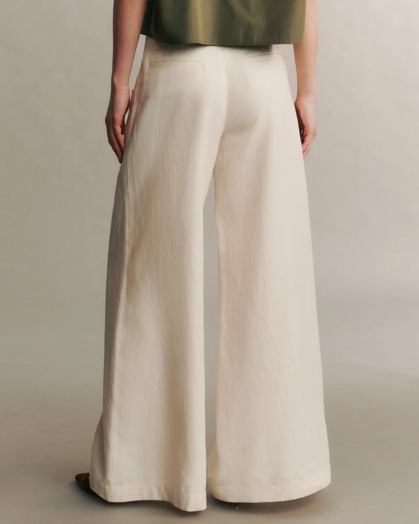 Demie Pant in linen cotton