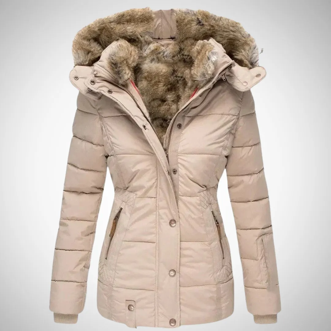 Doreen Fur-Lined Puffer Jacket