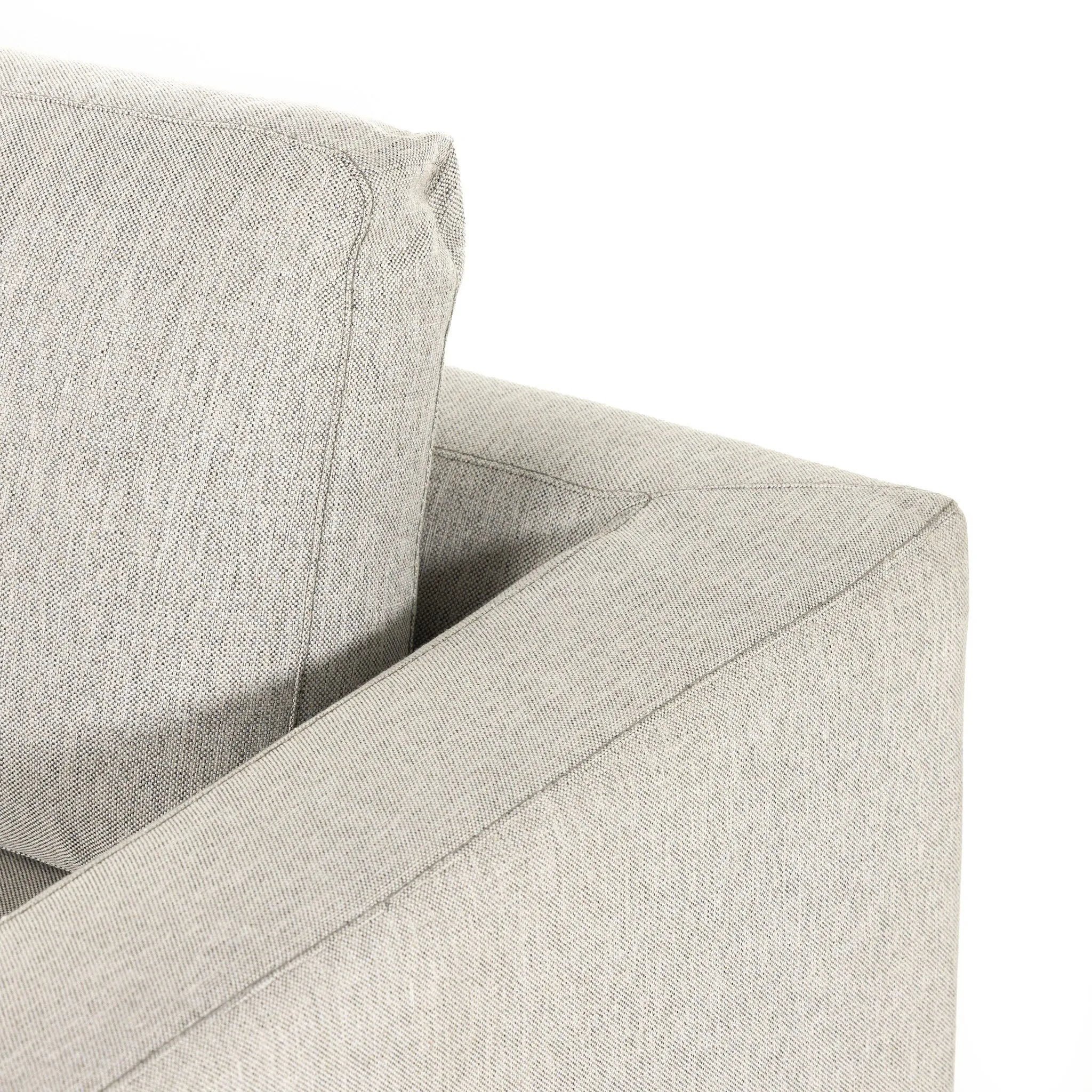 Four Hands Colt Sofa Bed in Aldred Silver