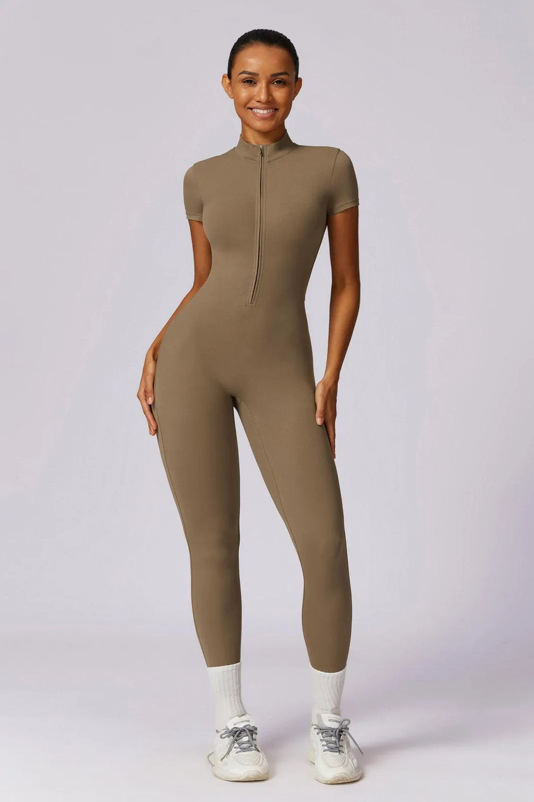 Hailey Jumpsuit - Brown
