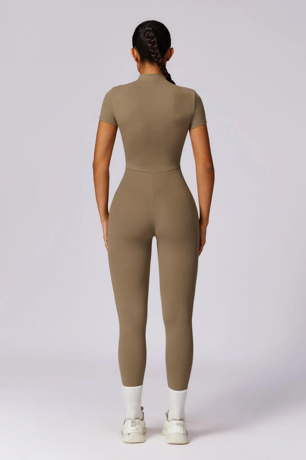 Hailey Jumpsuit - Brown