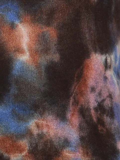 Hand Dye Pocket V Neck