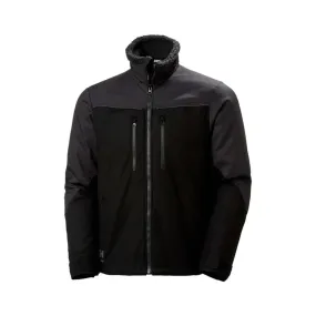 Helly Hansen Men's Work Jacket 77041 Oxford - Pile Fleece Lined, Reflective Details, Durable, Warm, Waterproof, YKK Zippers, Comfortable, Multi-Pocket | Sizes S-4XL