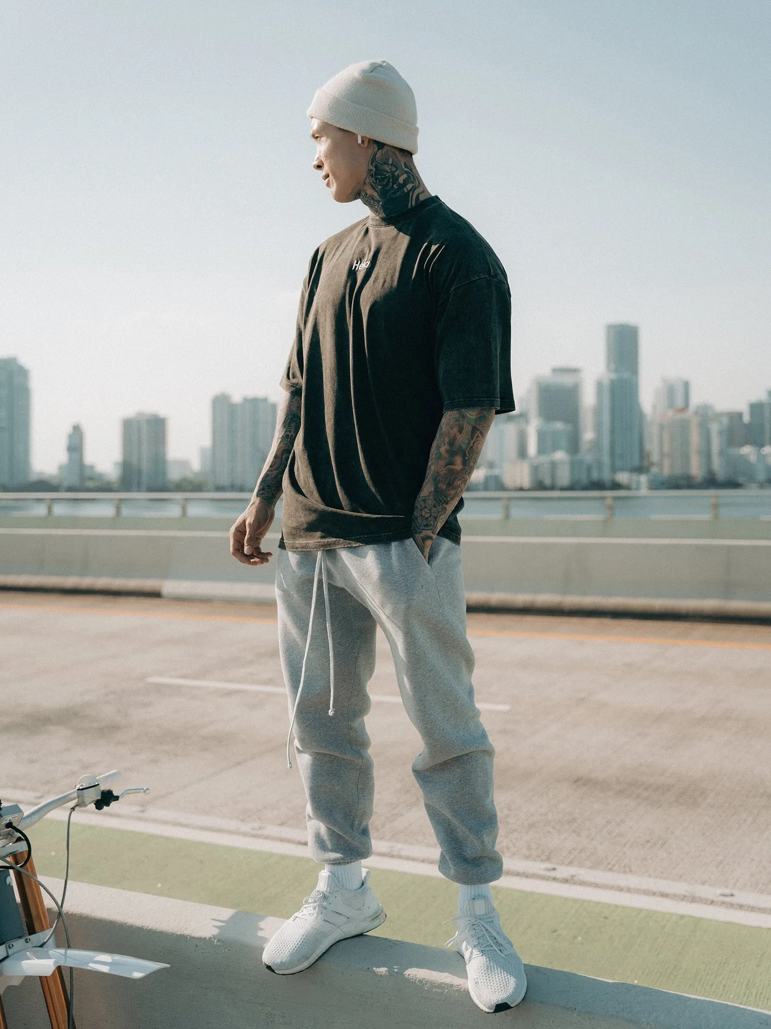Heria Everyday Relaxed Fit Joggers - Grey
