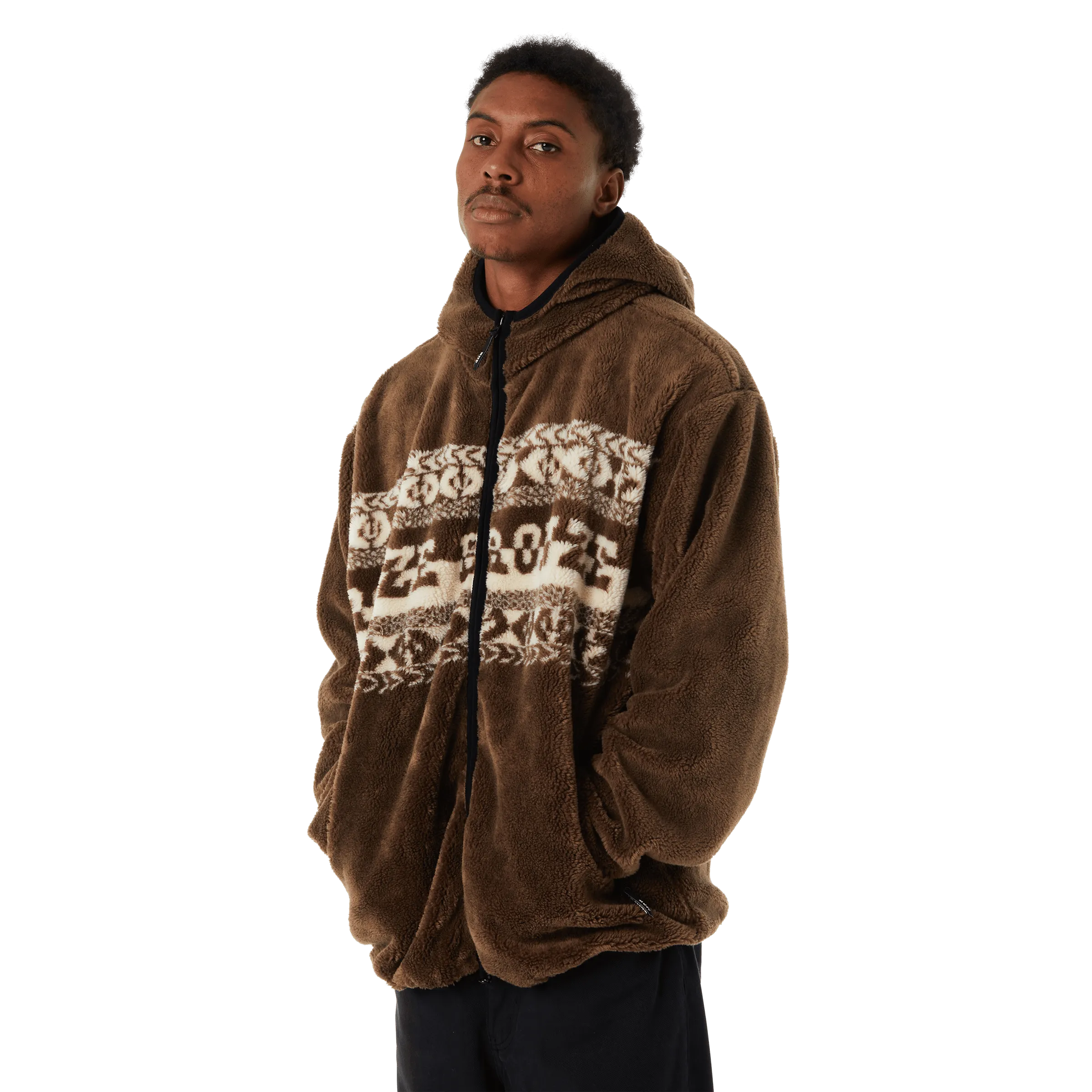 HUF x Bronze56K High Pile F/Z Fleece