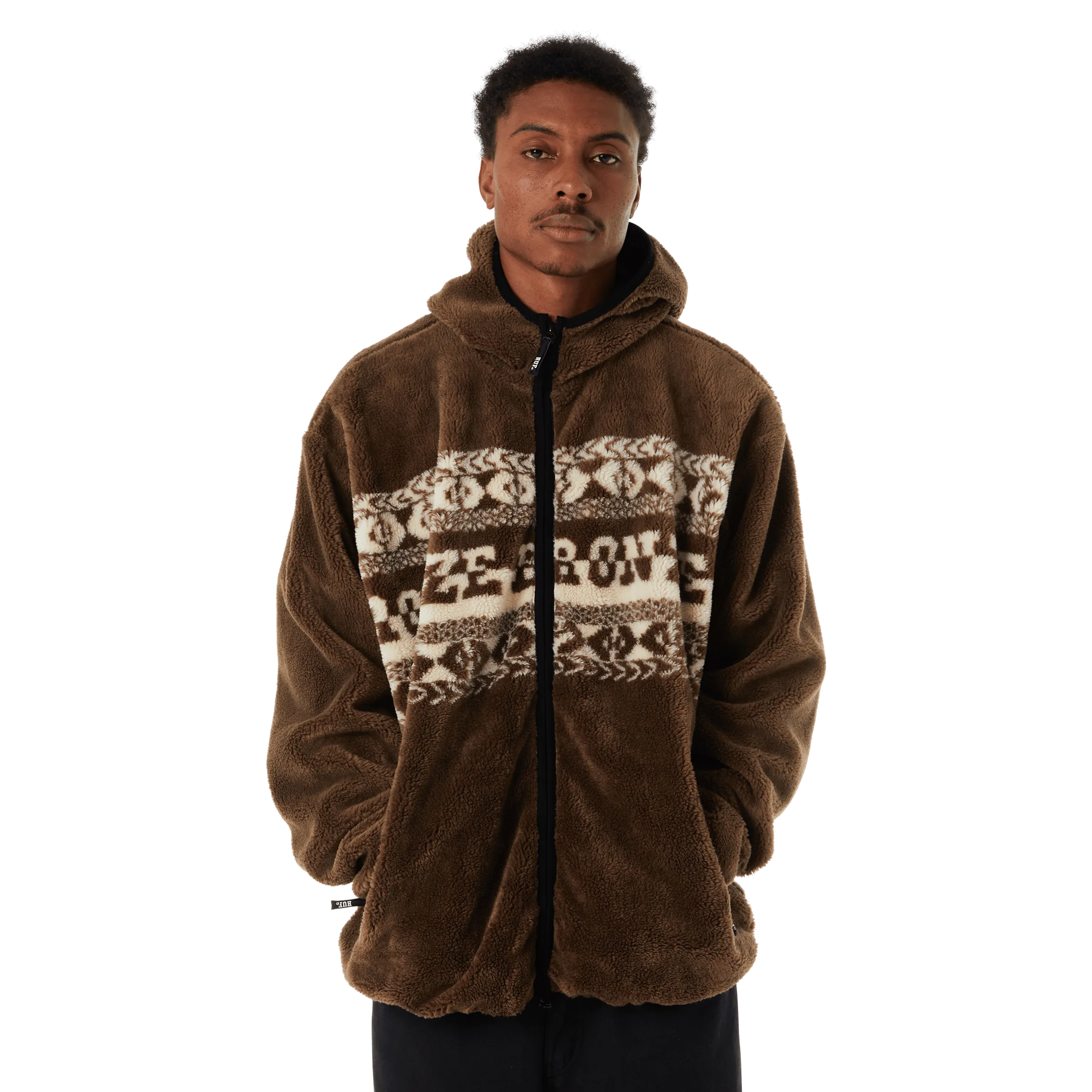 HUF x Bronze56K High Pile F/Z Fleece