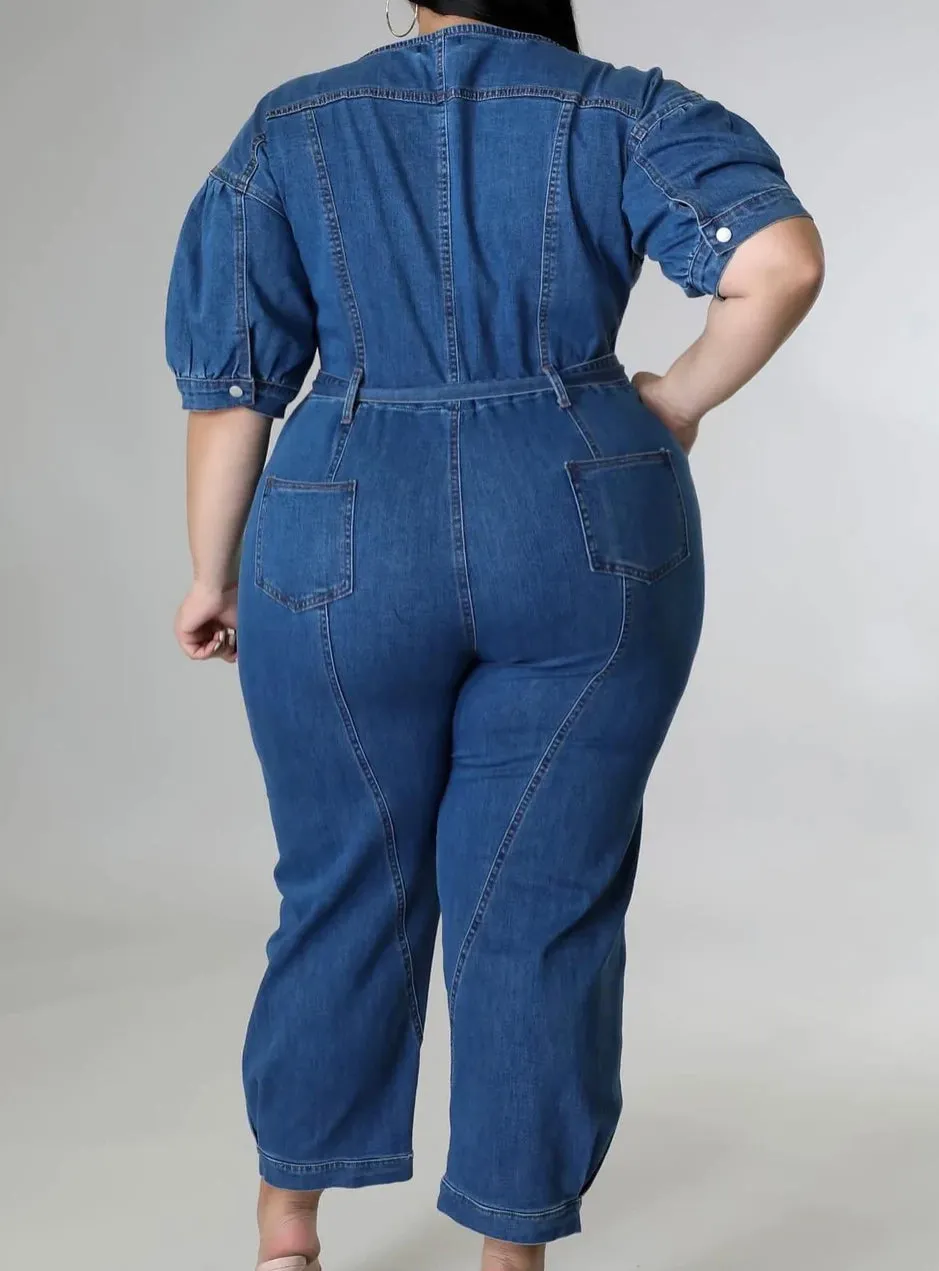 Jenny Denim Jumpsuit