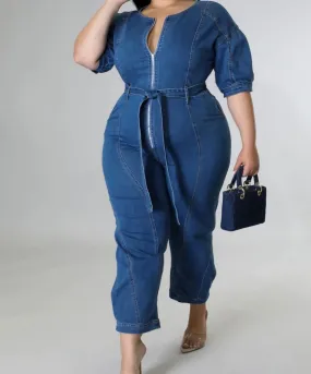 Jenny Denim Jumpsuit