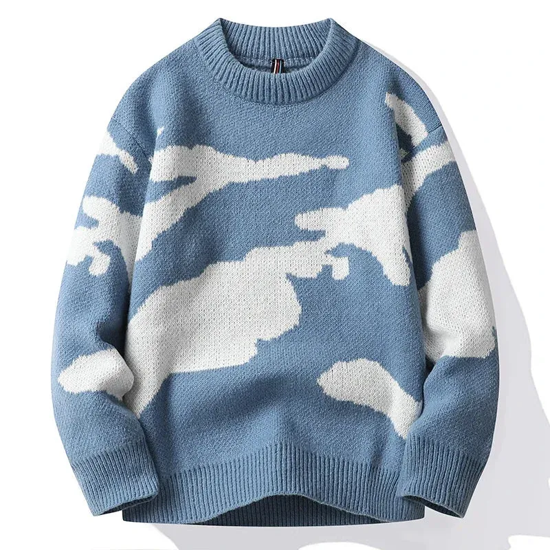 Jules & Jade™ | Men's Cloud Pattern Jumper