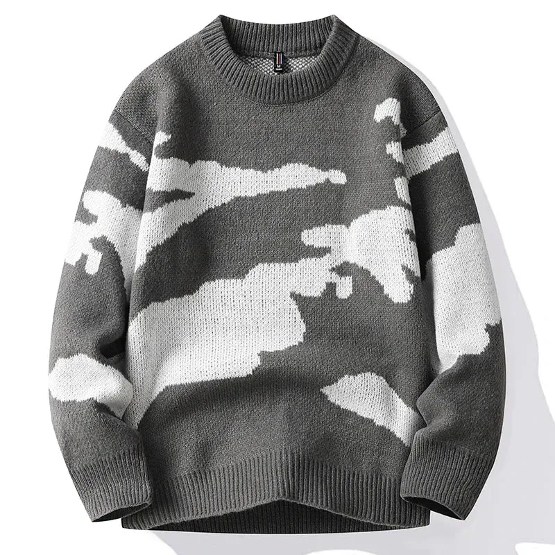 Jules & Jade™ | Men's Cloud Pattern Jumper