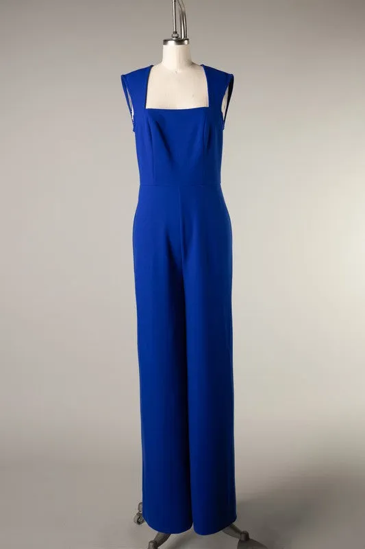 JumpSuit Cuello Cuadrado