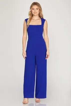 JumpSuit Cuello Cuadrado