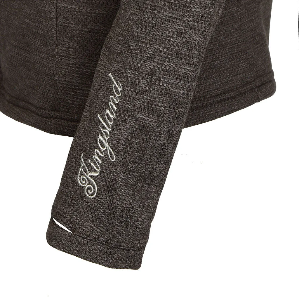 KLnatka Ladies Fleece Jacket Brown Granite