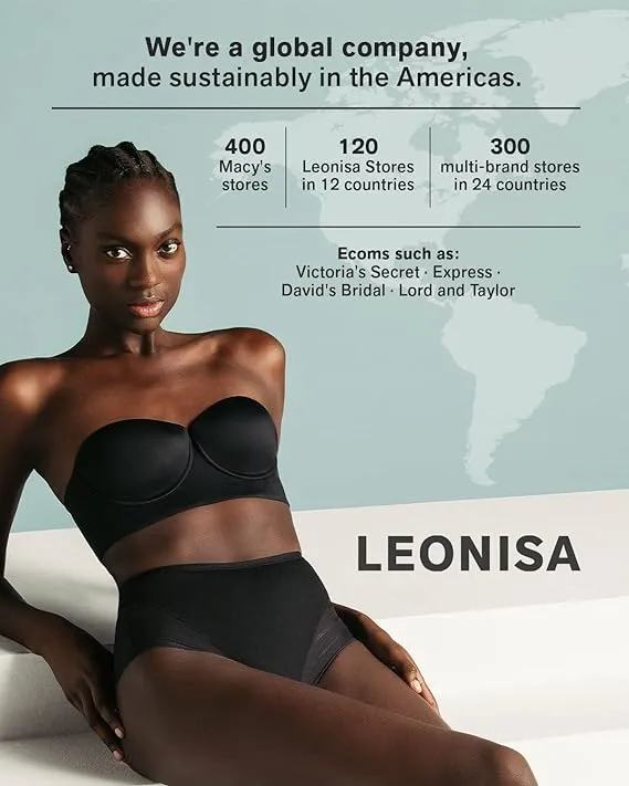 Leonisa Mid-Rise Moderate Compression Classic Underwear  Light Beige Size M