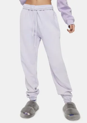 Lilac Megan Washed Joggers