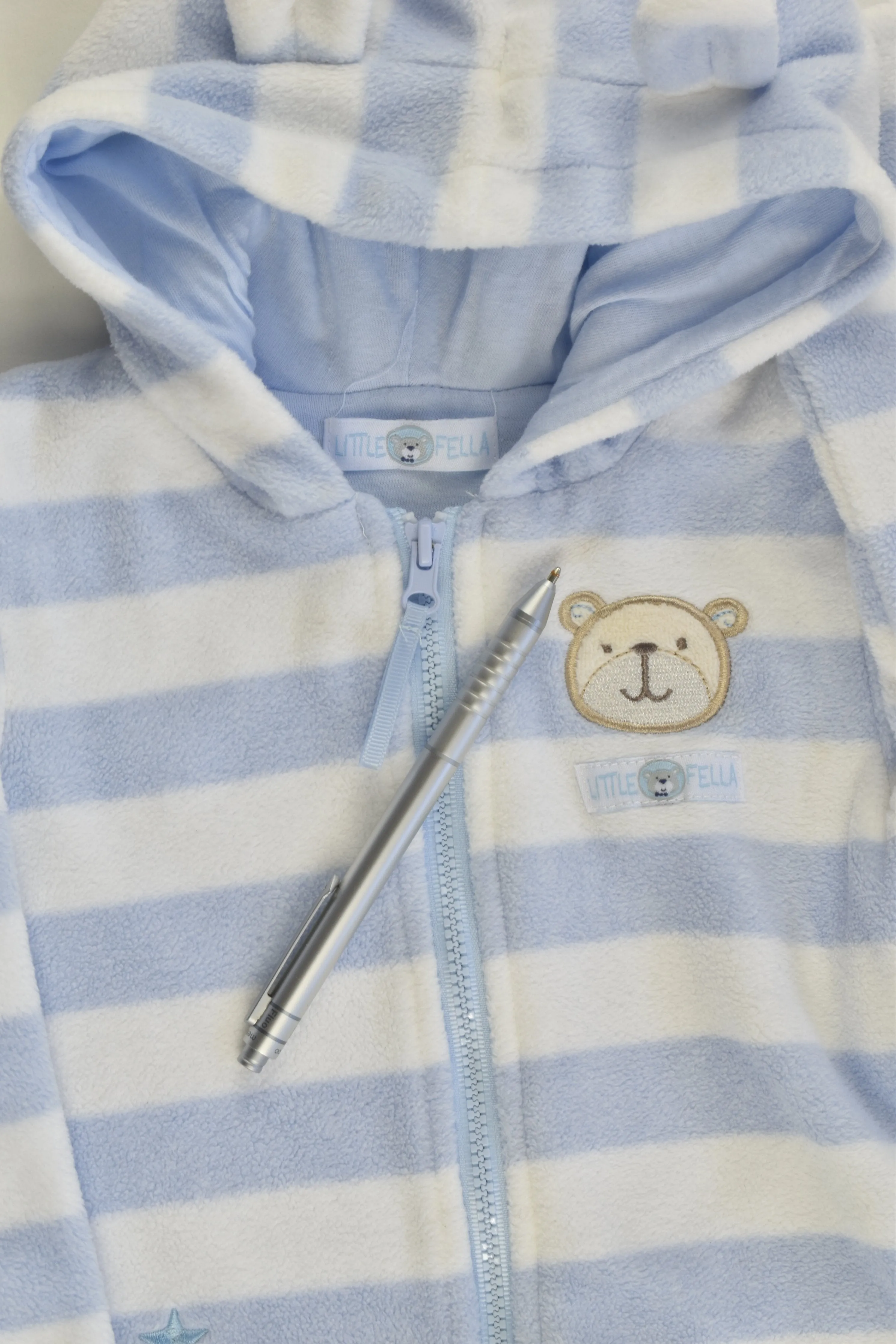 Little Fella Size 0 (6/9 months) Bear and Bunny Outfit