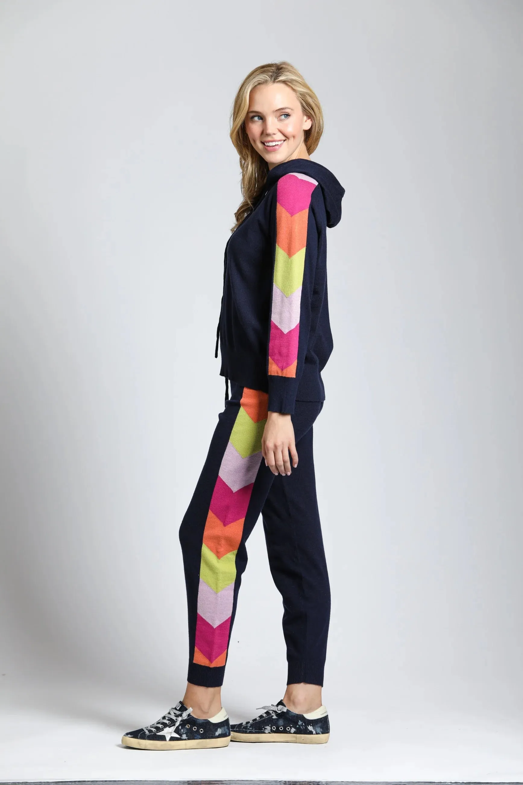Lumina Colorful Stripe Jogger