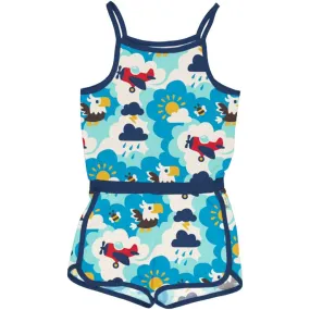 Maxomorra Jumpsuit - Sky