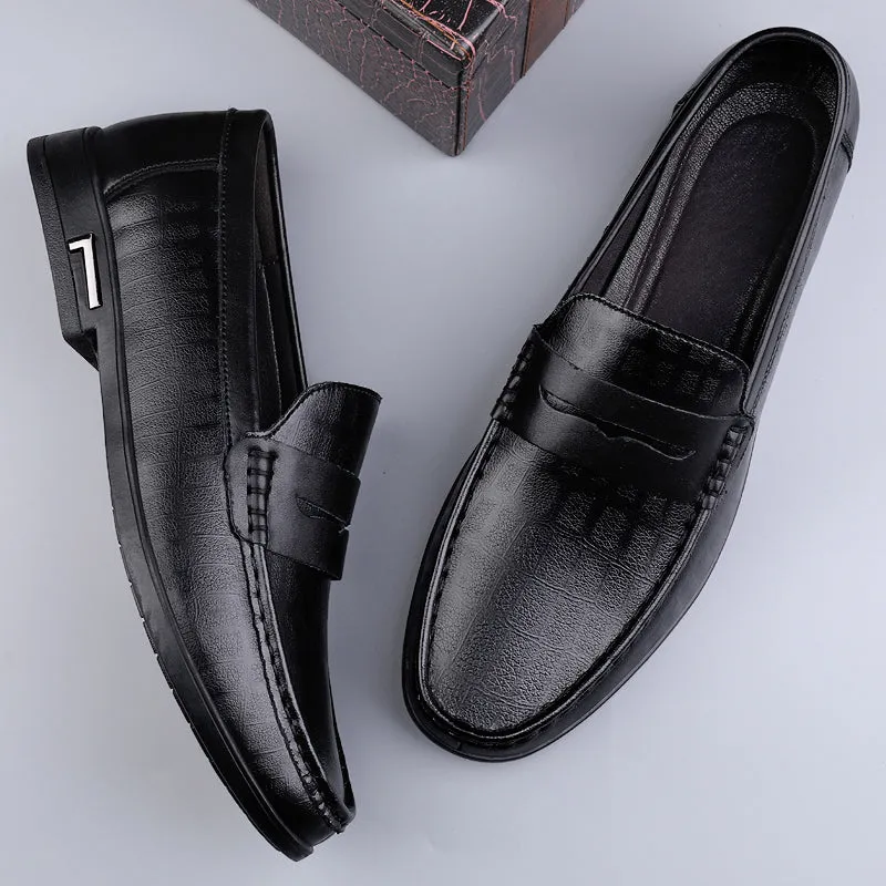 Men's Casual Genuine Leather Breathable Loafers