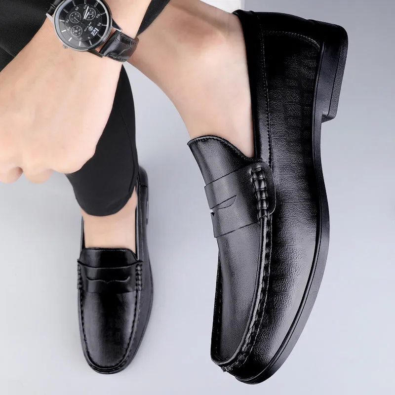 Men's Casual Genuine Leather Breathable Loafers