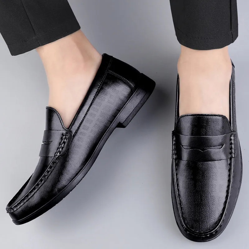 Men's Casual Genuine Leather Breathable Loafers