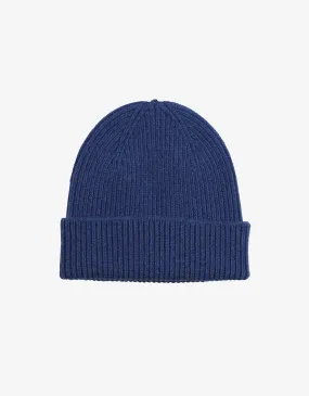 Merino Wool Beanie - Royal Blue
