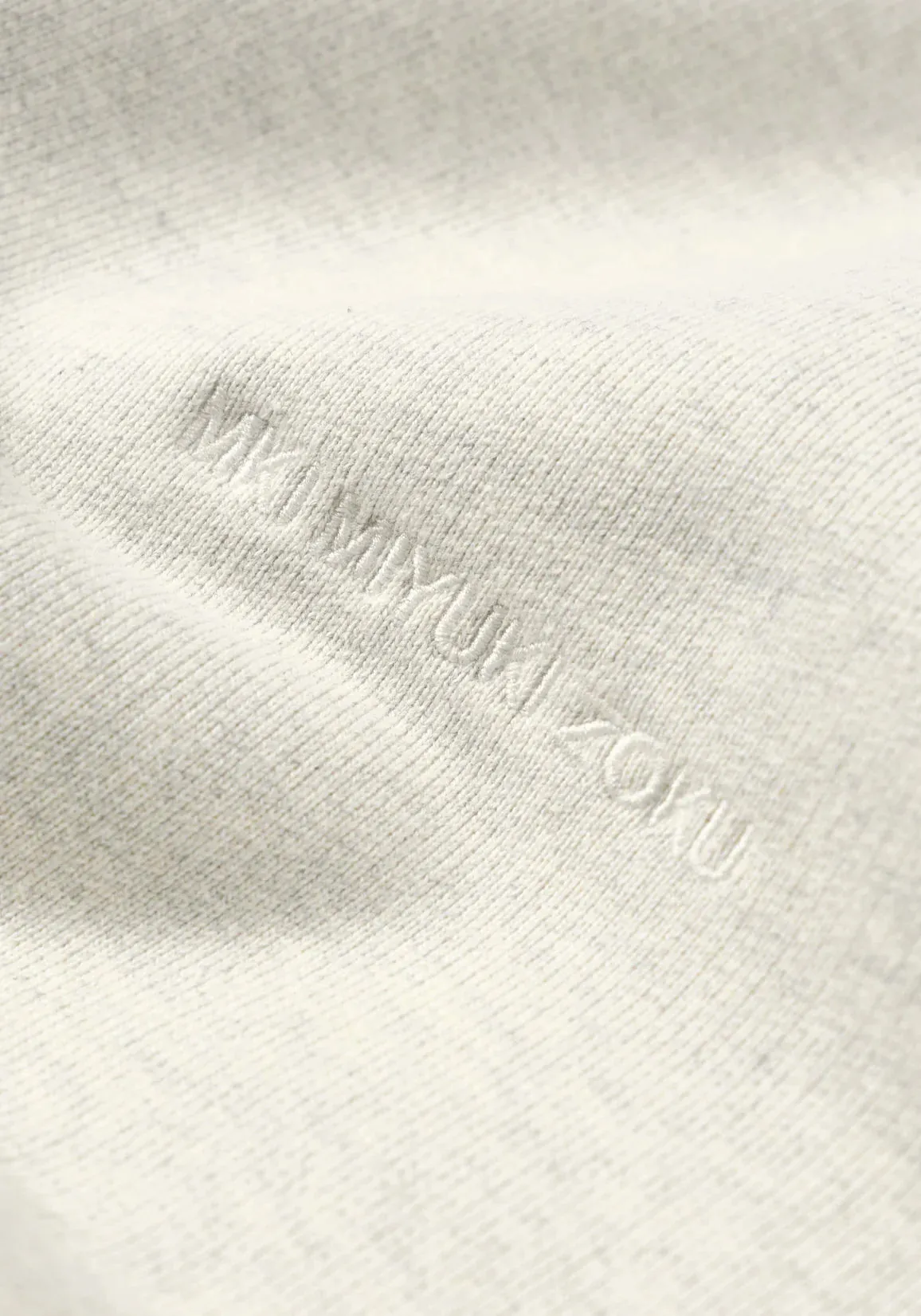 MKI MIYUKI ZOKU 800 GSM Superweight Cuffed Joggers Oatmeal