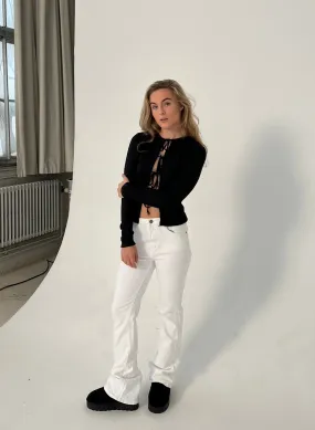 Morina bootcut jeans - White