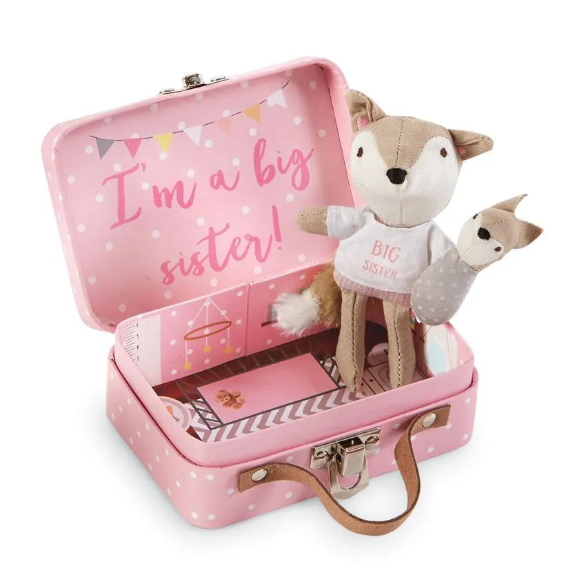 Mud Pie - Big Sister Fox-In-A-Box