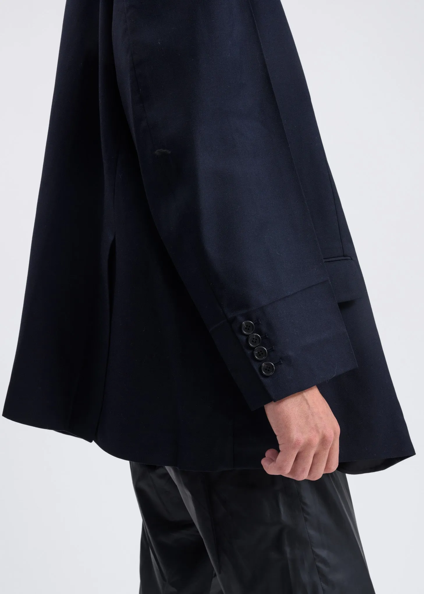 Navy Oversized Jacket