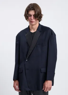 Navy Oversized Jacket