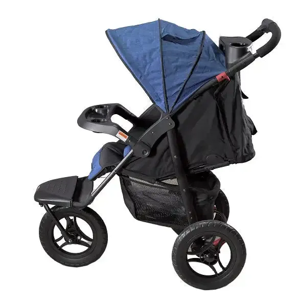 Neeva 3-Wheel Stroller Black & Blue
