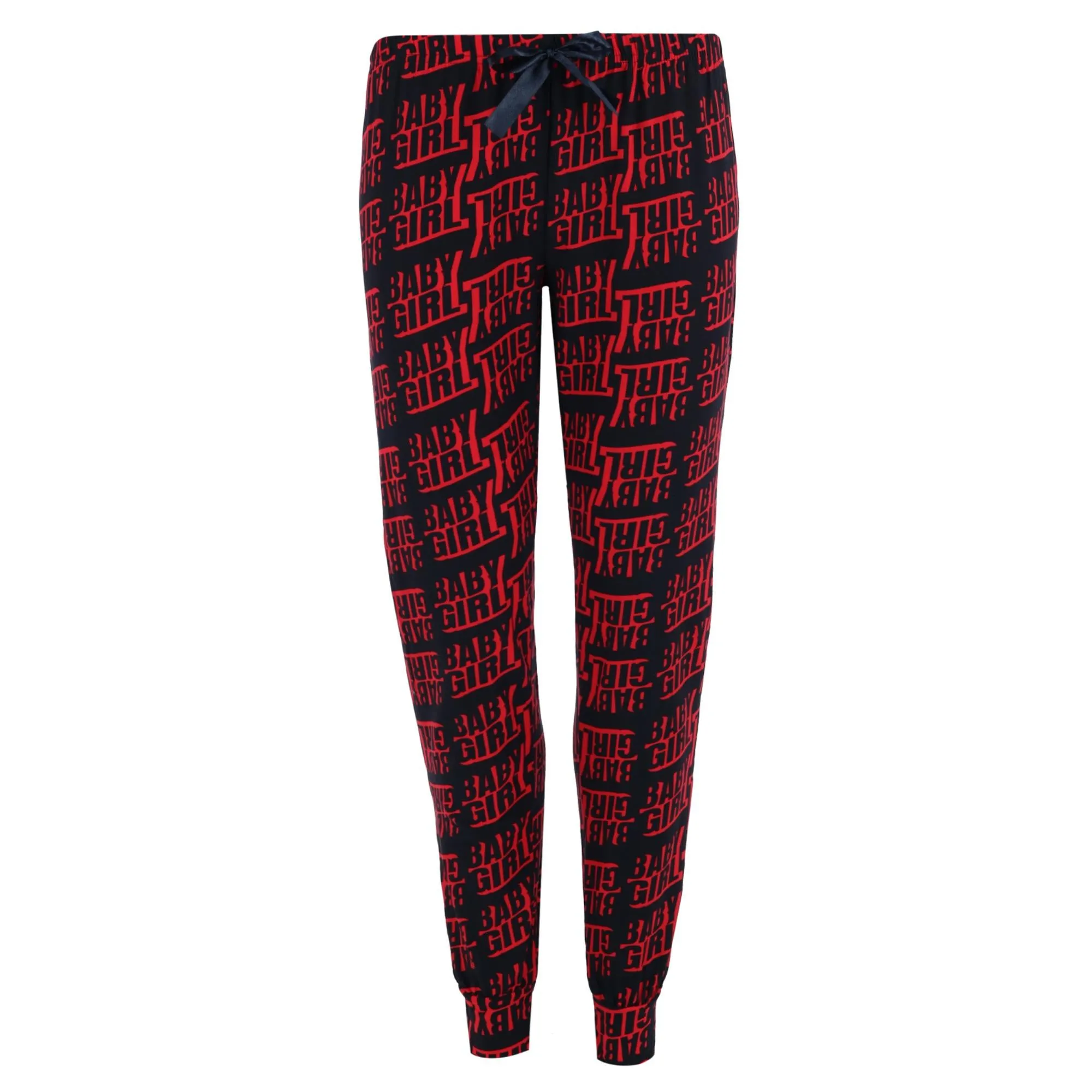 Not a Morning Person Women's Baby Girl Jogger Pajama Set
