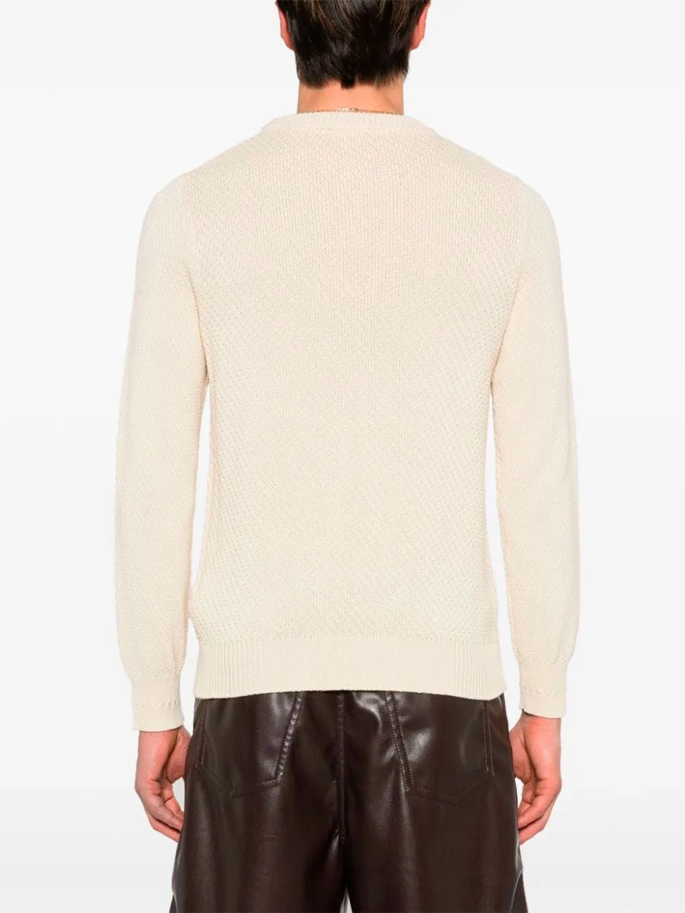 Open-knit jumper