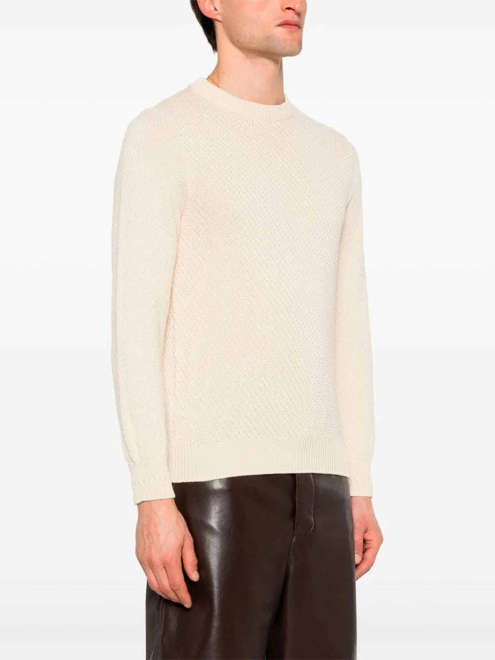 Open-knit jumper