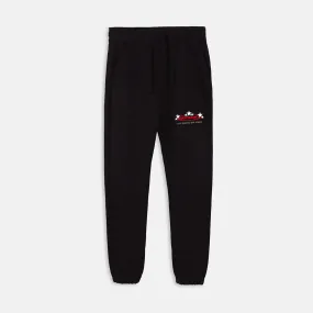 Outrank Sweatpants - Among The Stars Embroidered - Black
