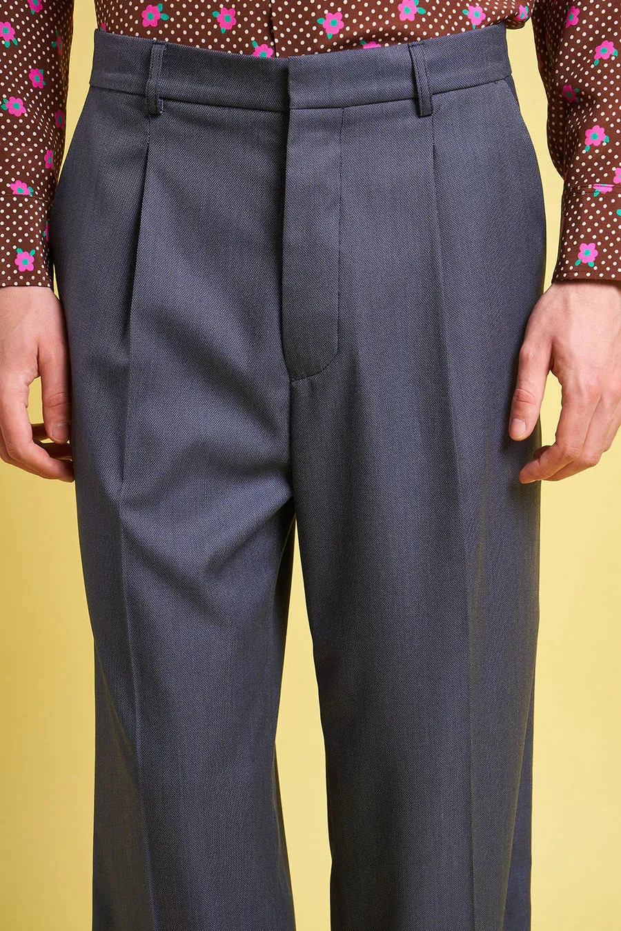 Paul & Joe Flared Pants Blue