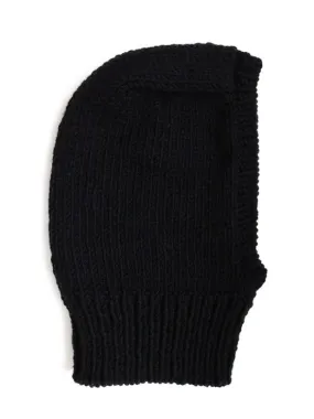 [PLANFOROTHERDAY] SS 25 CROCHET BALACLAVA / BLACK