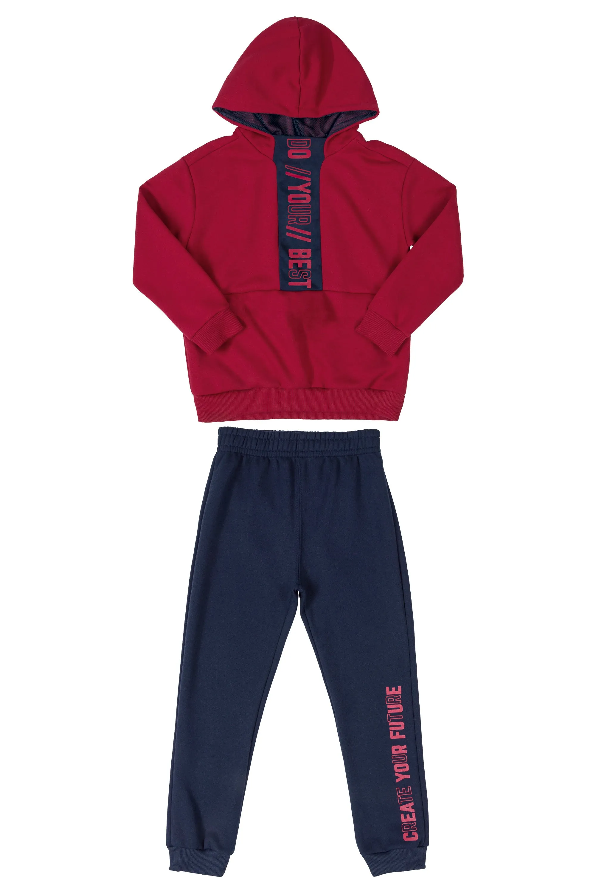 Pocket Hooded Sweatshirt & Joggers