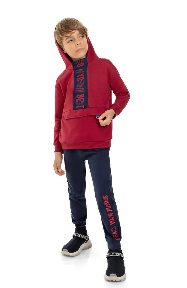 Pocket Hooded Sweatshirt & Joggers