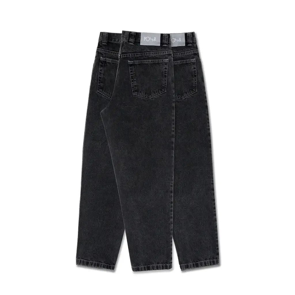 Polar Big Boy Jeans Silver Black
