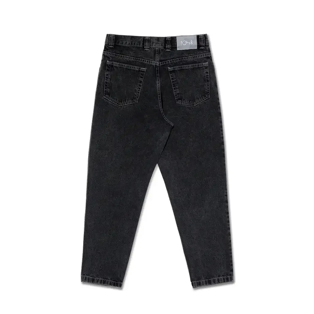 Polar Big Boy Jeans Silver Black