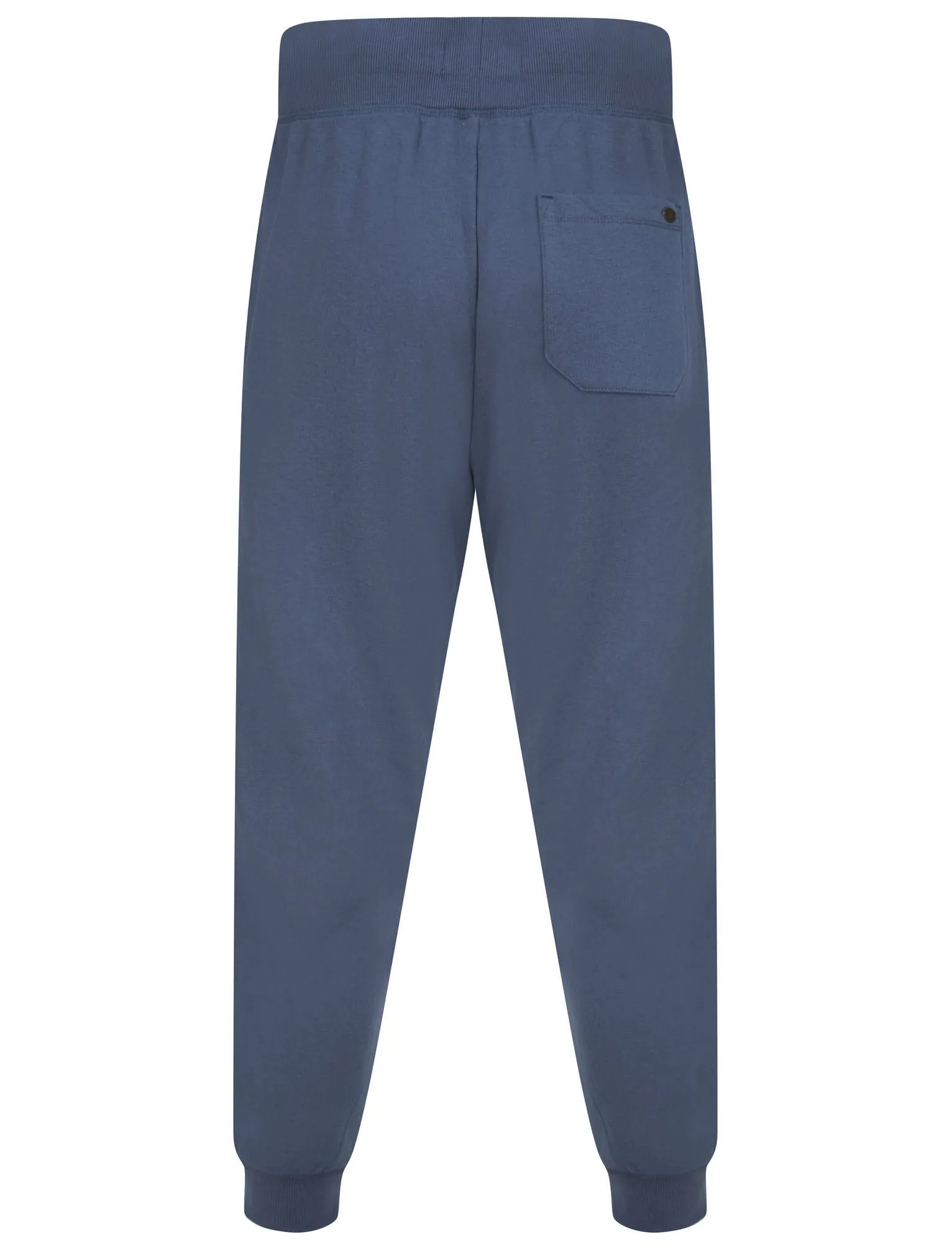 Pollow Brushback Fleece Cuffed Joggers in Vintage Indigo - Tokyo Laundry
