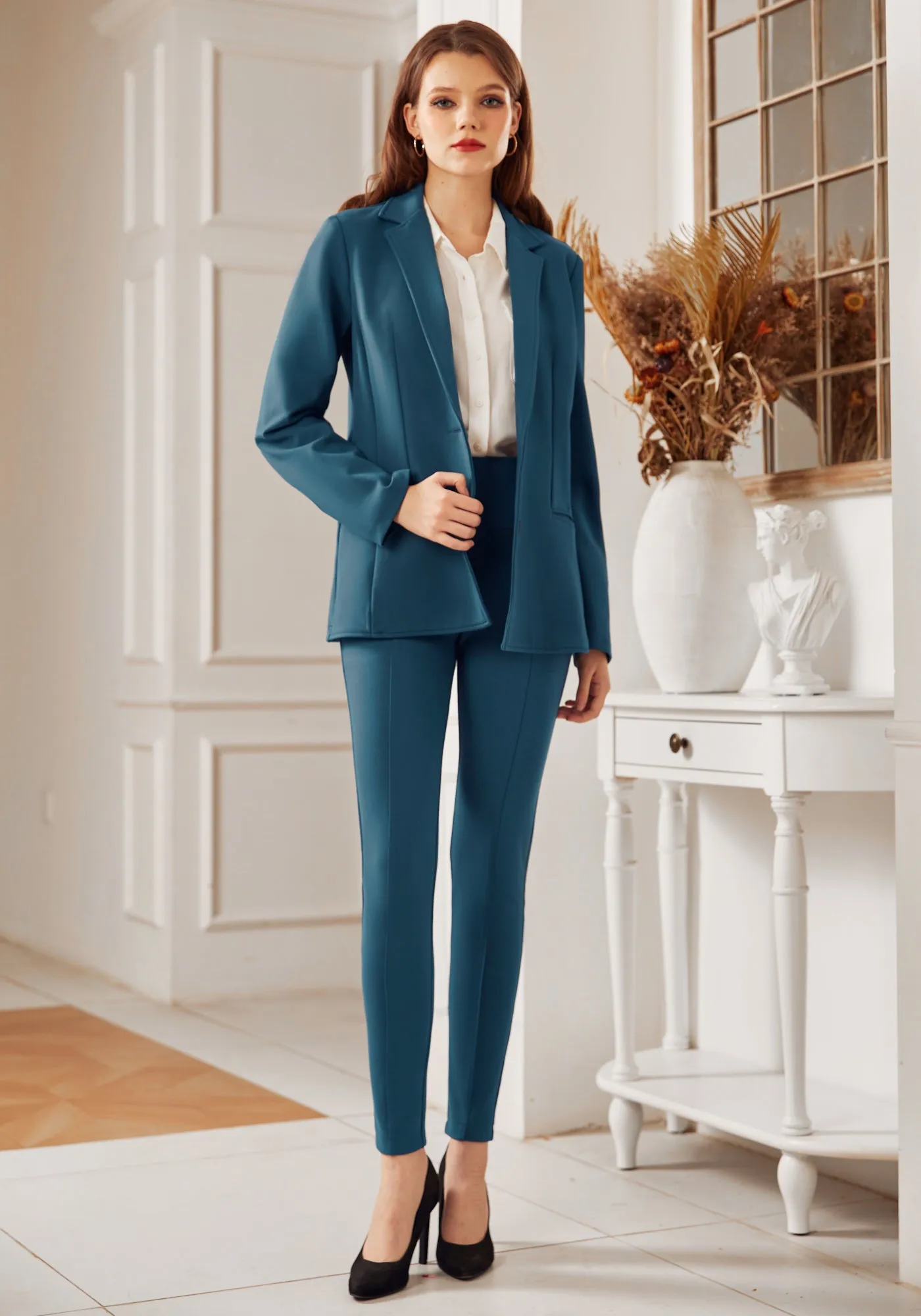 Power Down Pant | Skinny (Dark Ocean)