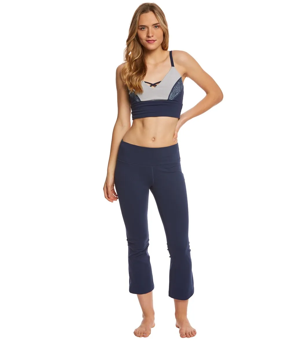 prAna Renue Cropped Yoga Flare Pants