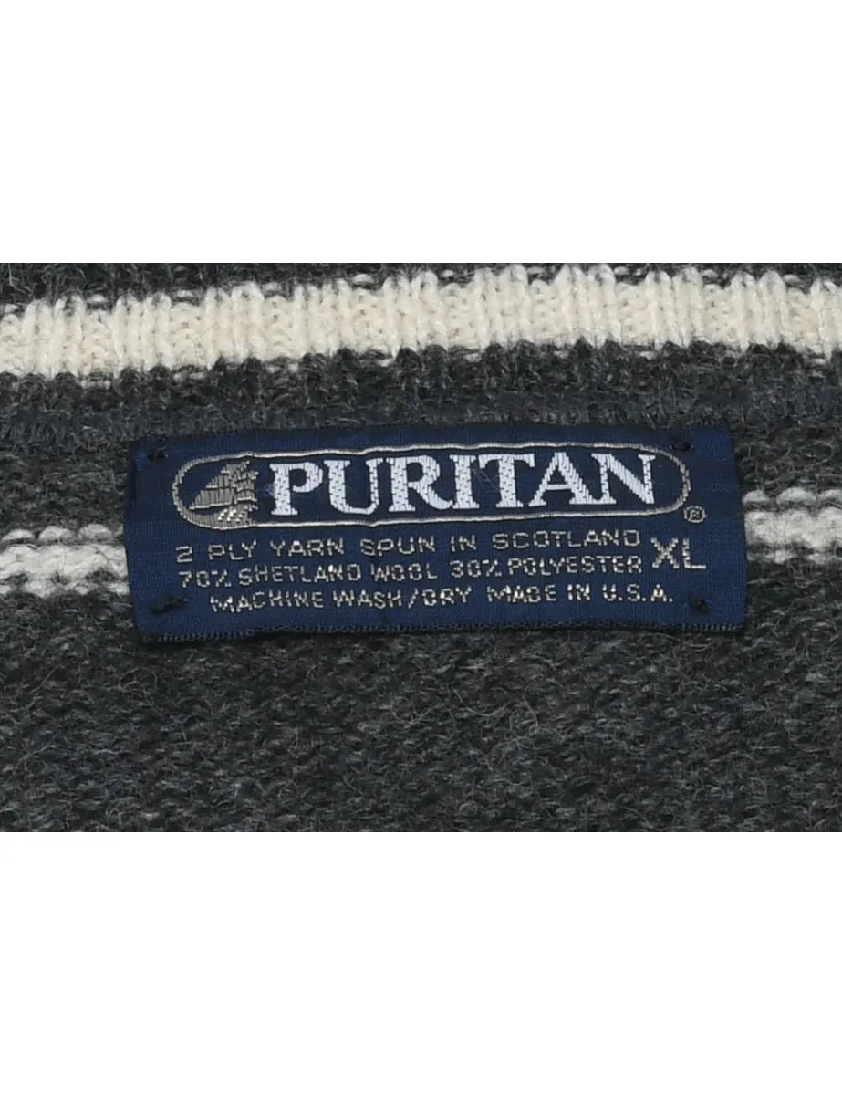Puritan Striped Jumper - XL