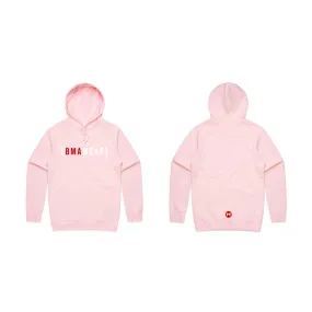 "BMA WEAR" PULLOVER HOODIE (PINK)
