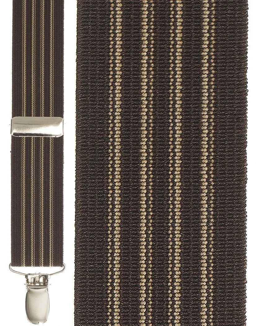 "Brown Stripe" Suspenders