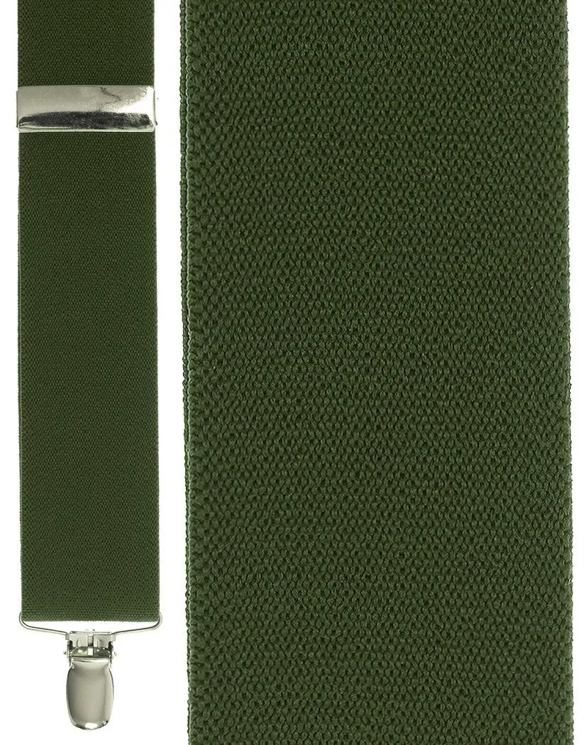 "Olive Bostonian" Suspenders
